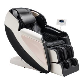VEVOR Full Body Massage Chair, 3D Zero Gravity Recliner with SL Track, 18 Auto Modes, Heat, Foot Rollers, Armrest Control, LCD Display, 36 Airbag