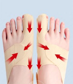 Thumb Corrector for hallux valgus; big toe bent inward; octopus on the sole of the foot; or those who have a pain in the base of the big toe (Rig