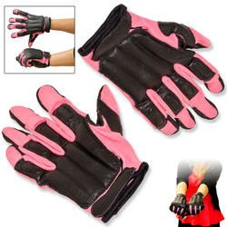 SALE Real Leather PINK Sap Gloves SGNPKL