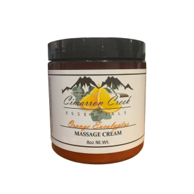 Energizing Organic Massage Cream (size: 8oz)